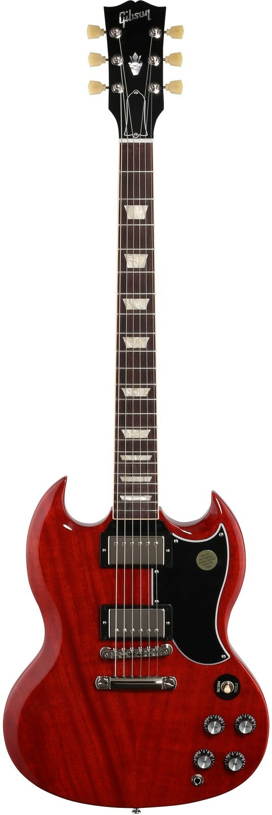 1961 SG Guitar Die Cut Glossy Vinyl Sticker