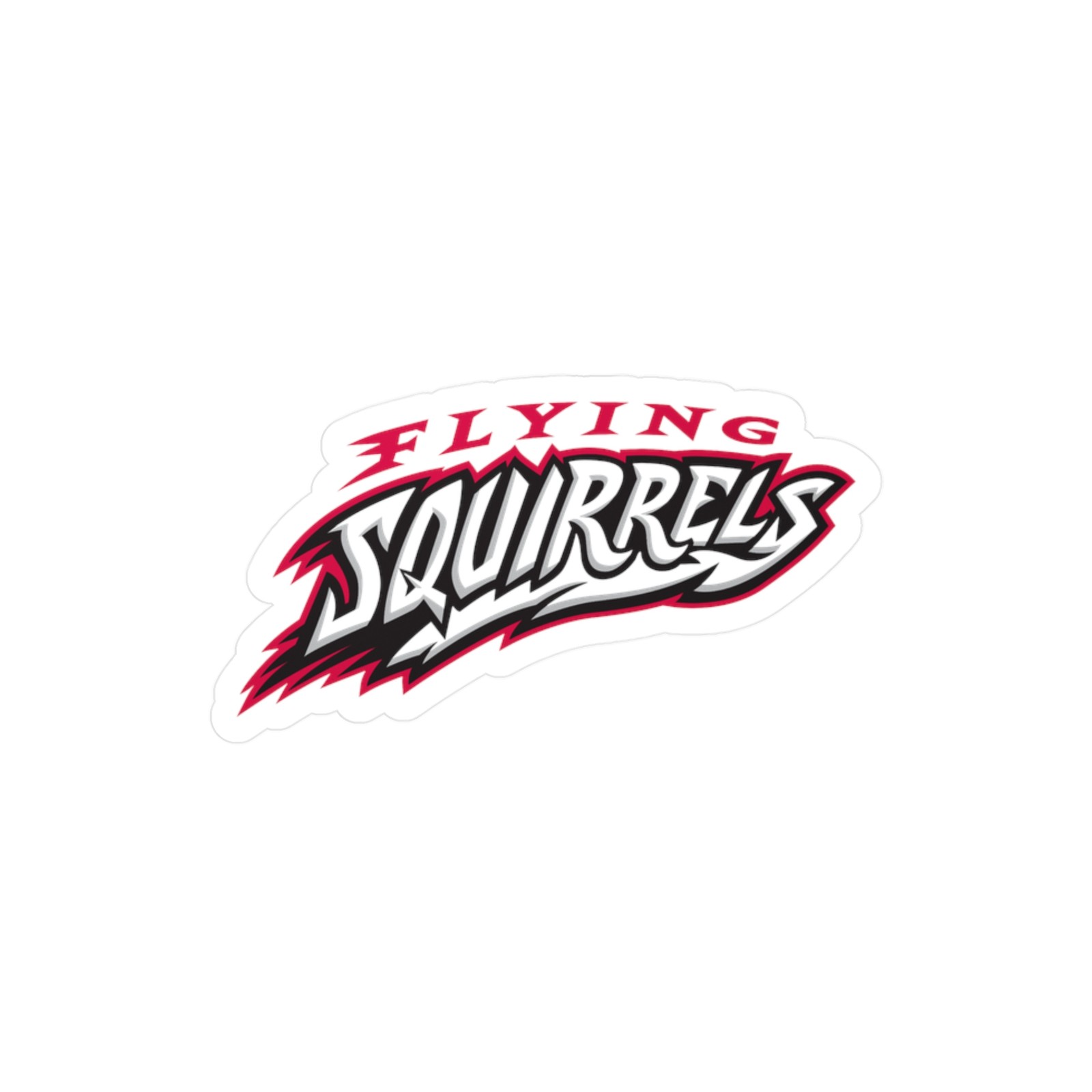 Richmond Flying Squirrels Kiss-Cut Vinyl Decals, Sporty Wall Art, Laptop Sticker