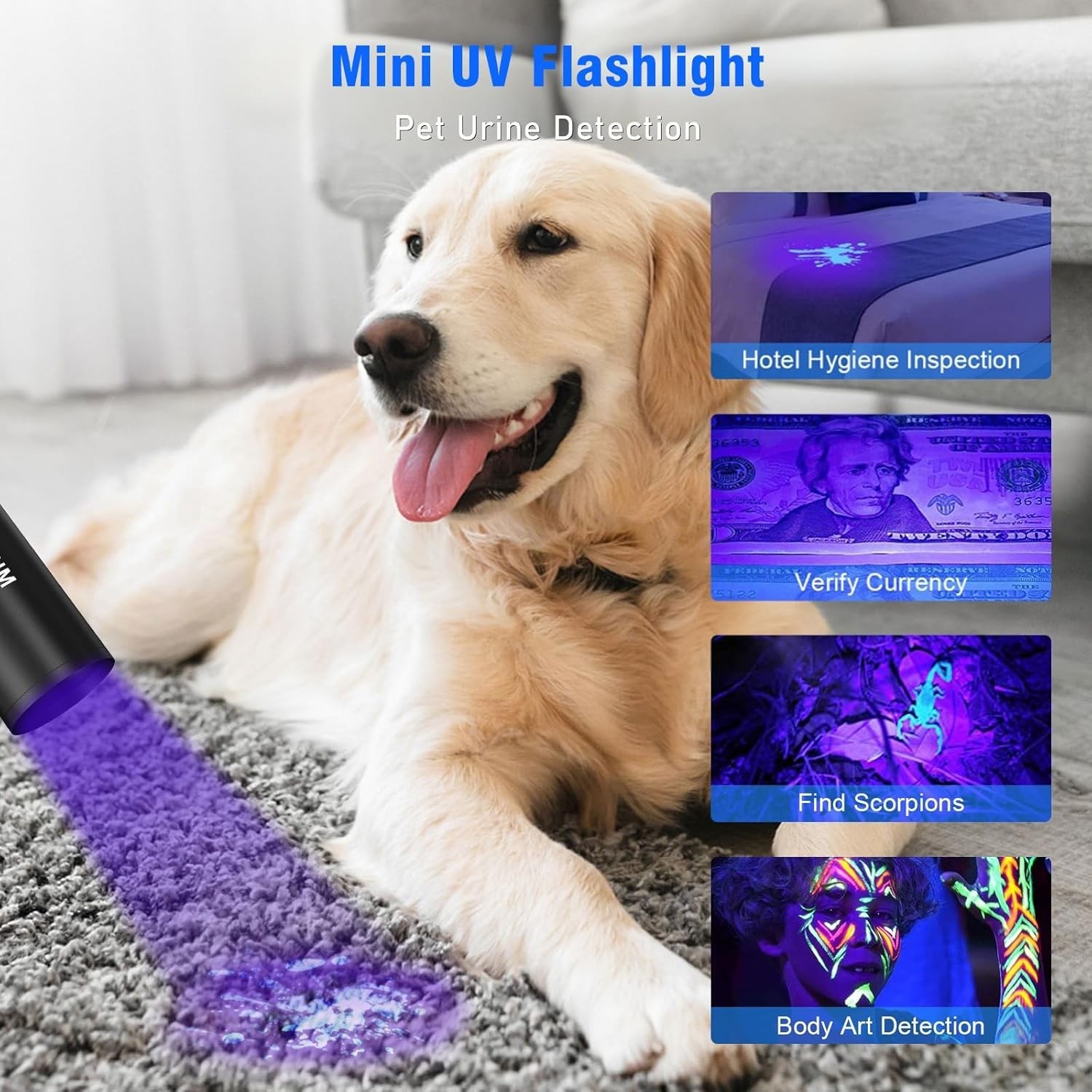 Flashlights High Lumens Rechargeable, 980000 Lumens XHM77.2 LED Flashlight Su…