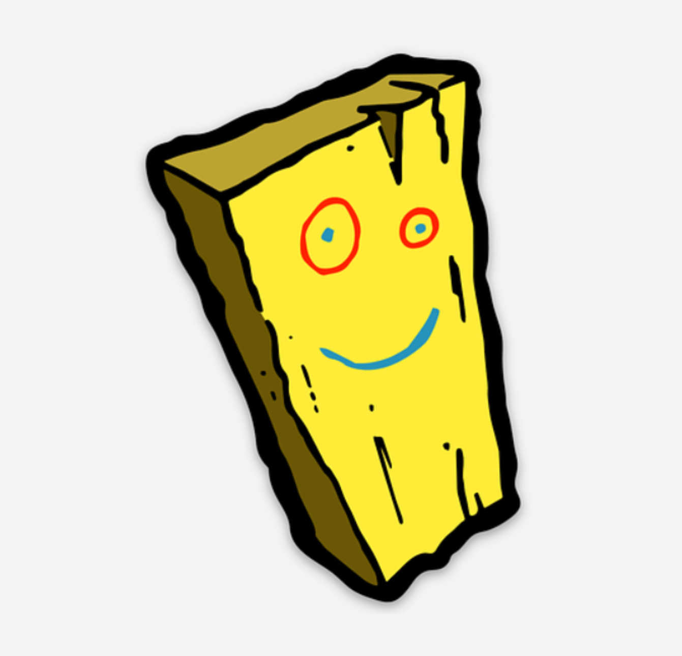 3" Ed Edd n Eddy Plank Sticker Cartoon Network Decal Matte Finish 90s