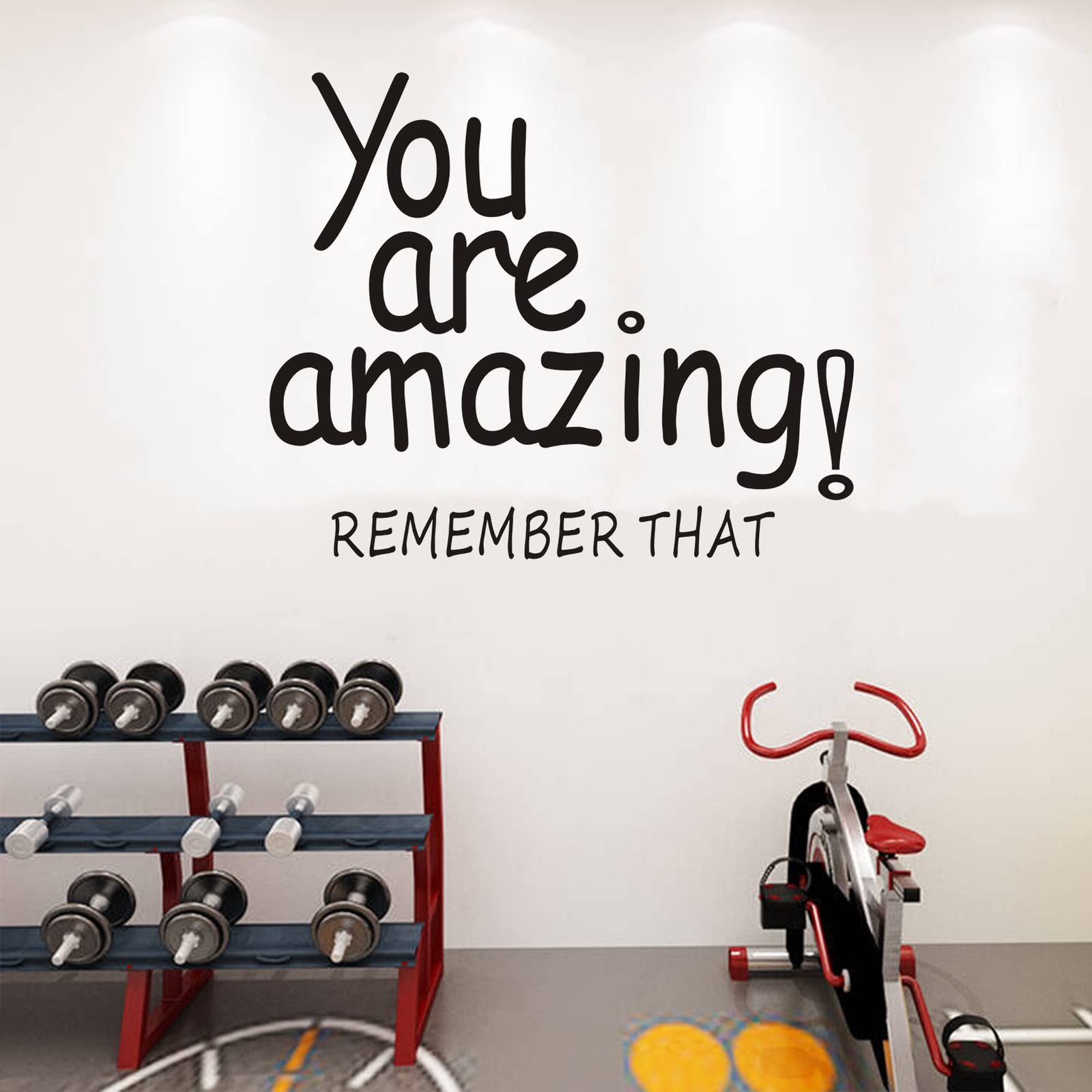 Inspirational Wall Stickers, Motivational Wall Decals, (Easy to Apply), Vinyl…