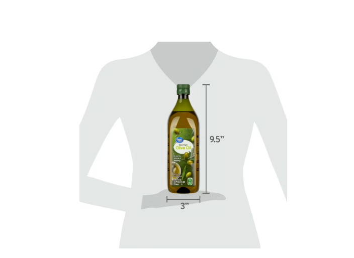Great Value: 100% Extra Virgin Olive Oil, 25.5 fl oz FREE & FAST SHIPPING