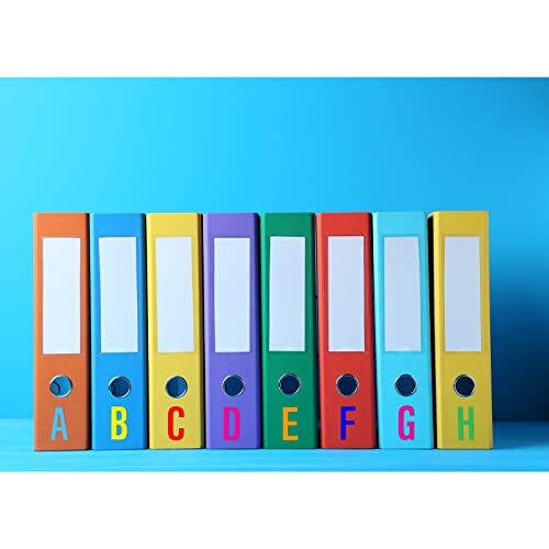8 Sheets Self Adhesive Vinyl Letters Numbers Kit, Mailbox Numbers Sticker for