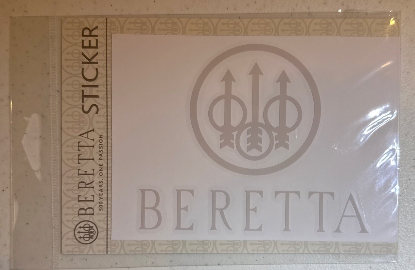 Beretta Firearms Pistol Rifle Logo Car Truck Window Gun Case Vinyl Decal Sticker