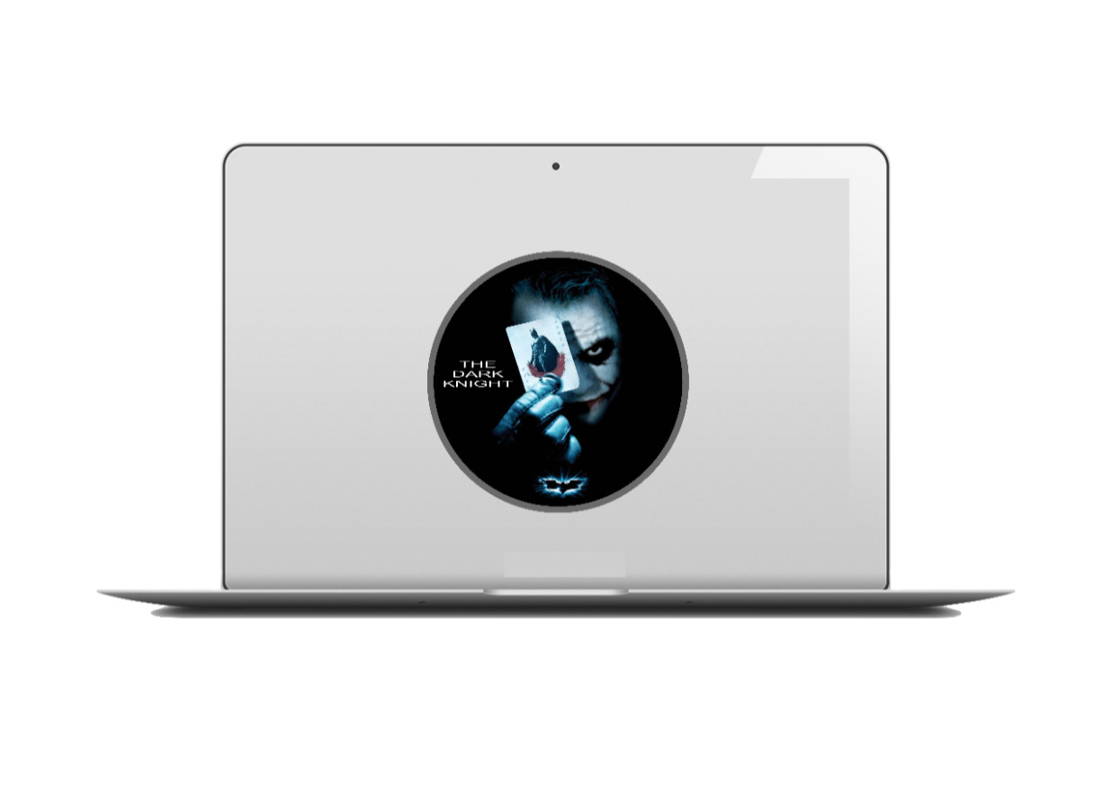 Batman Joker (Dark Knight) – 4" Vinyl Decal Handmade Car Cooler Laptop Truck 26