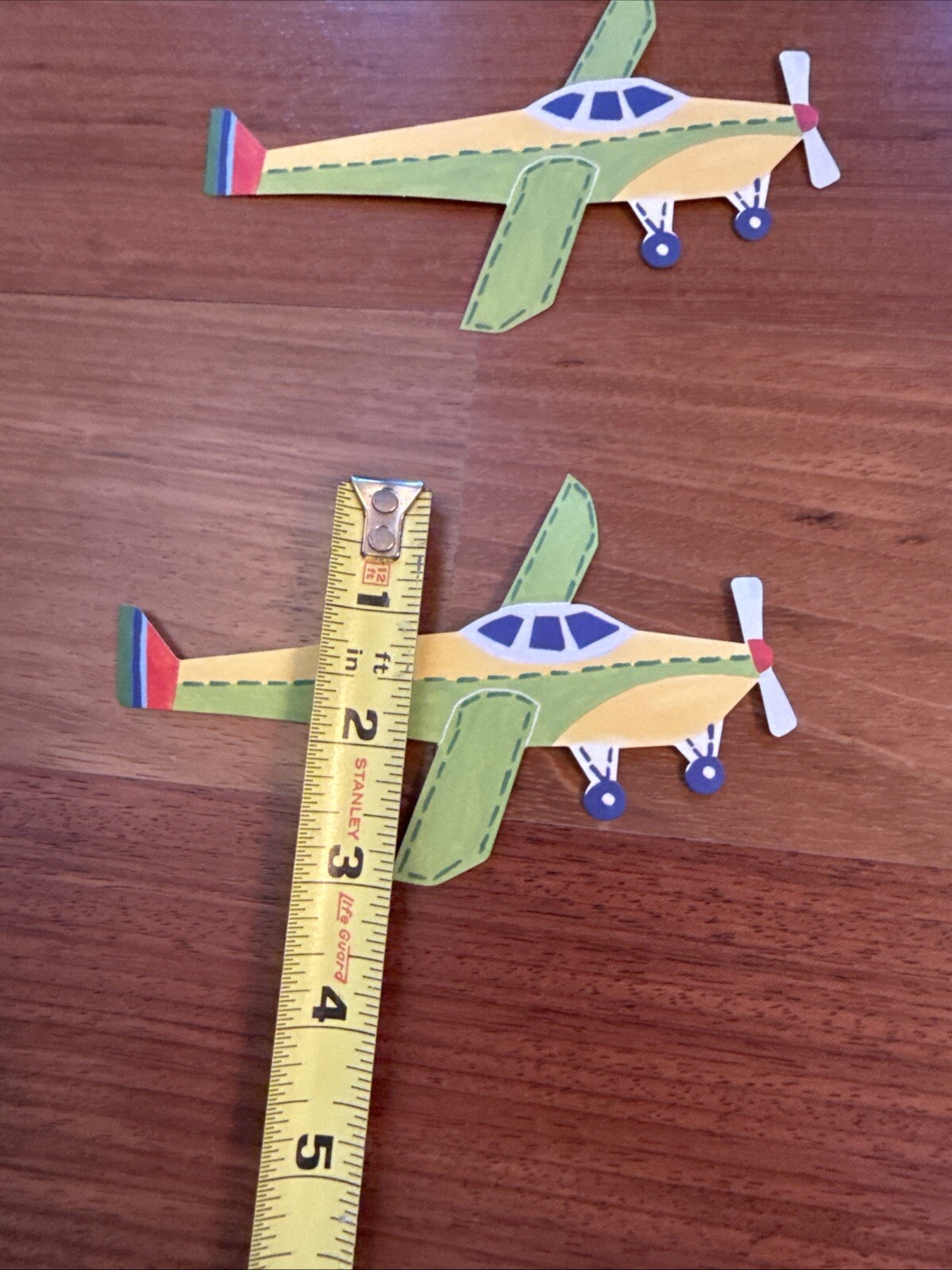 NEW 25 Pottery Barn Kids Vintage Airplane Planes Wallies Wall Cutouts Decals