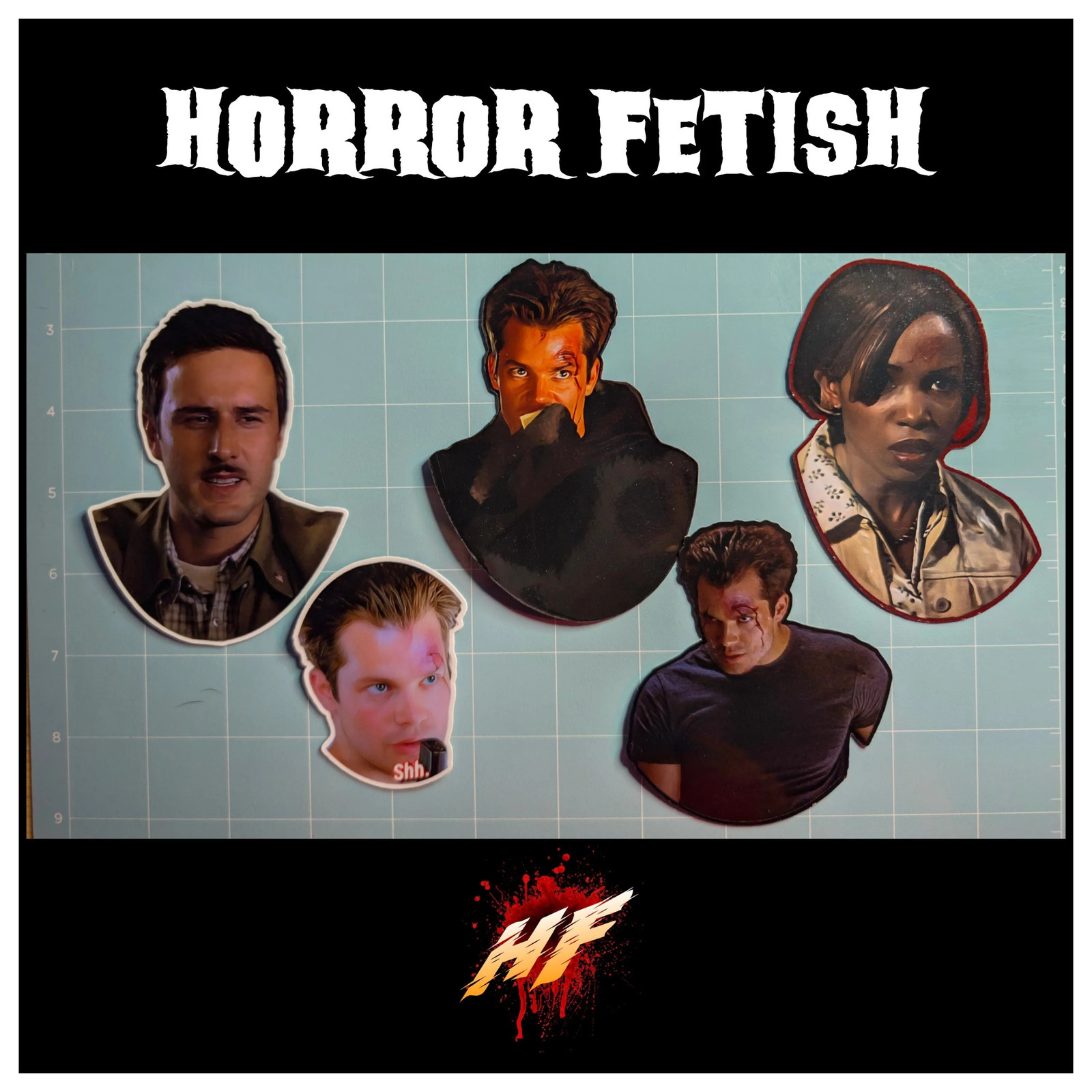 Scream 2 | Horror Movie Character Inspired Die Cut Waterproof Laminated Stickers