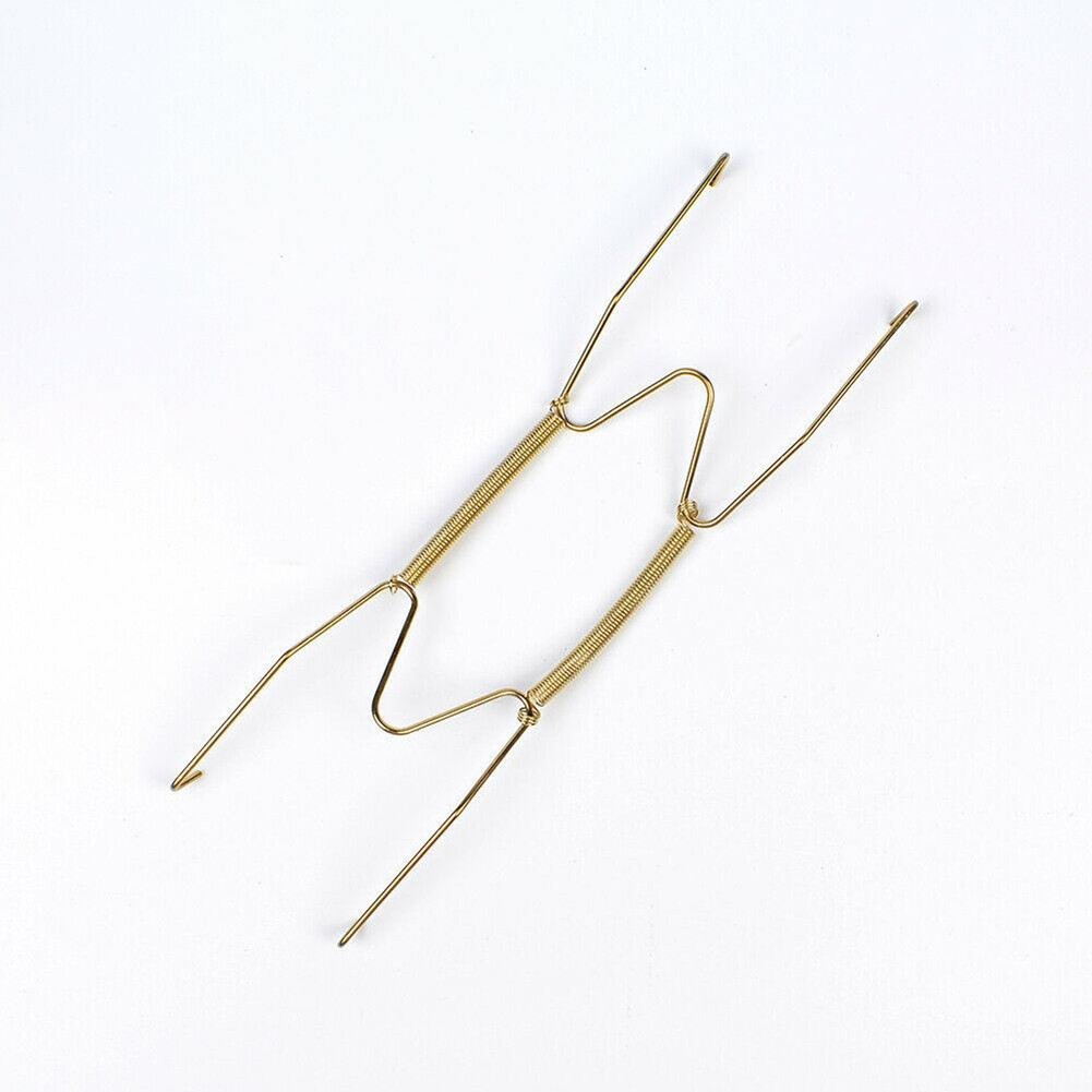 1 Pcs 5-Sizes Wall Display Invisible Dish Hangers Adjustable Plate Spring Holder