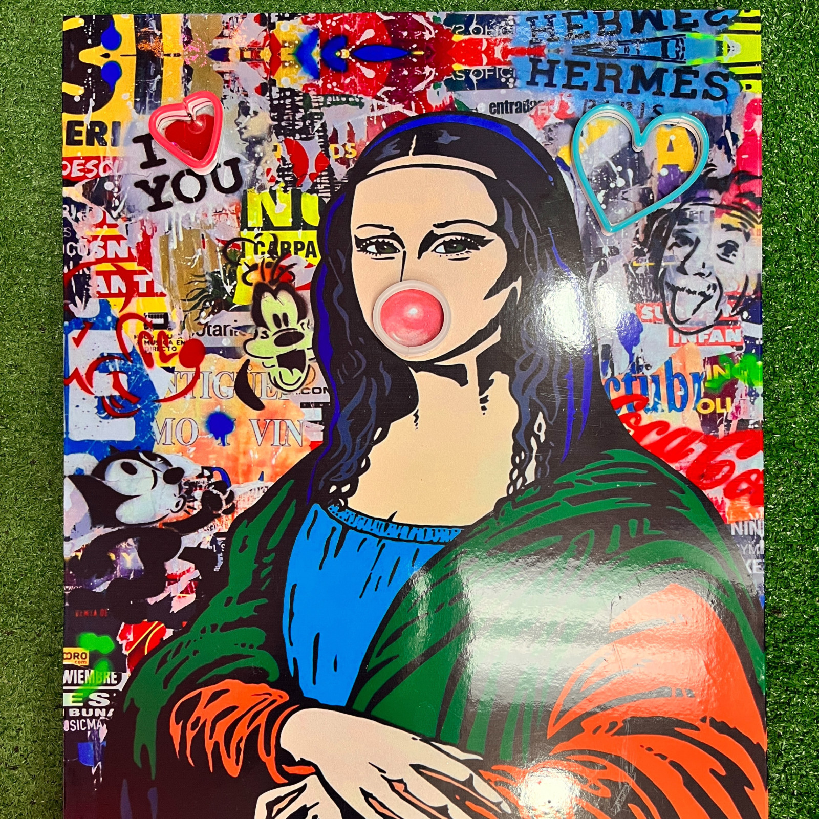 Mona Lisa neon sign – Mona Lisa pop art – Mona lisa Modern neon sign decor
