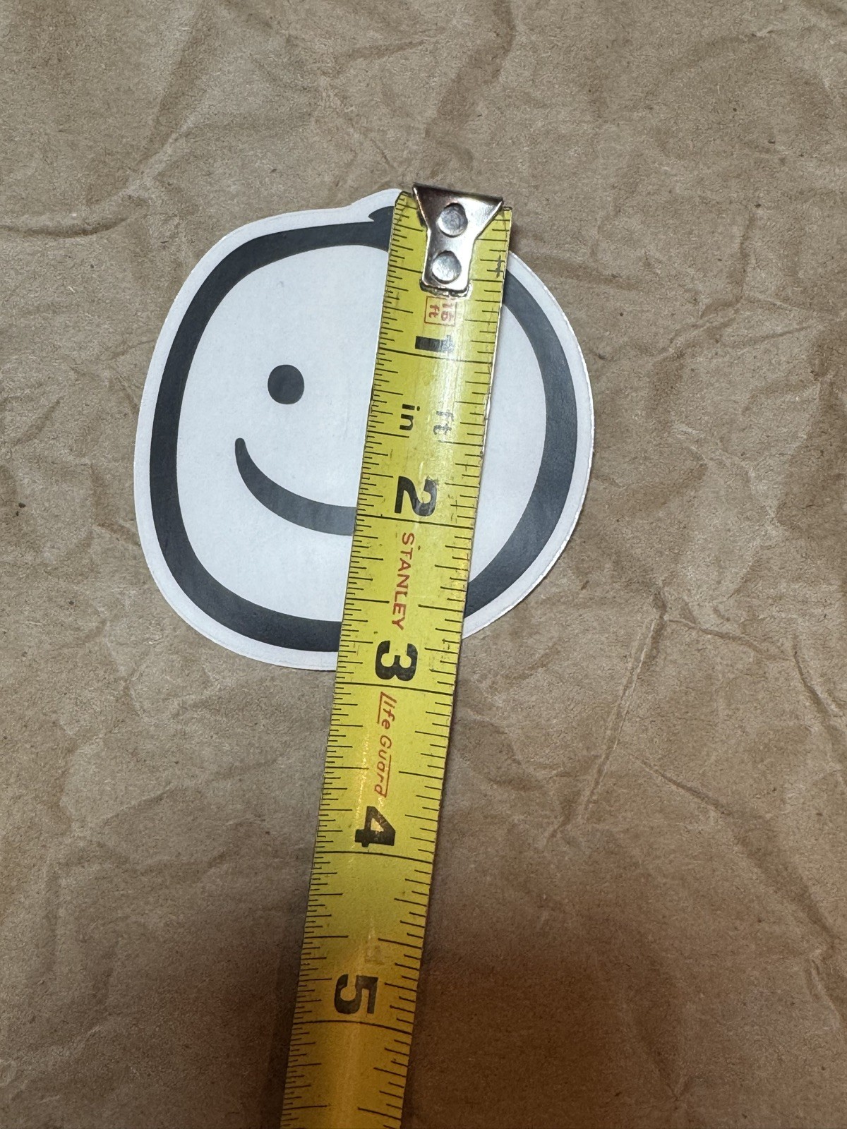 Smiley Face Vinyl Die Cut Decal Sticker – Vintage Retro Happy Smile