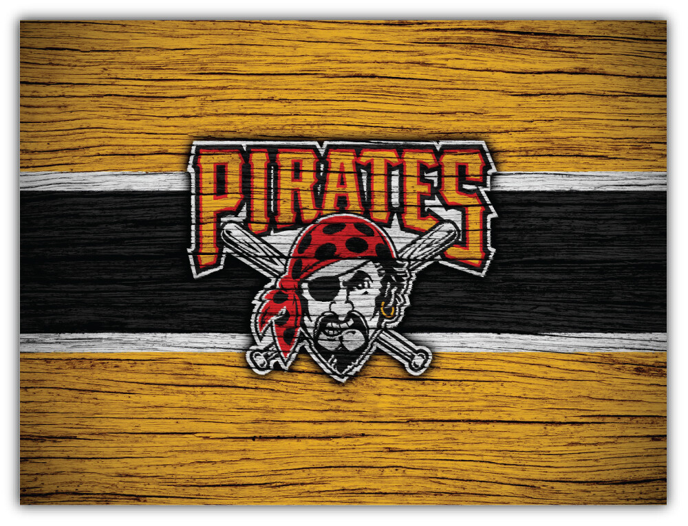 Pittsburgh Pirates MLB Baseball Sport Logo Car Bumper Sticker Decal "SIZES"