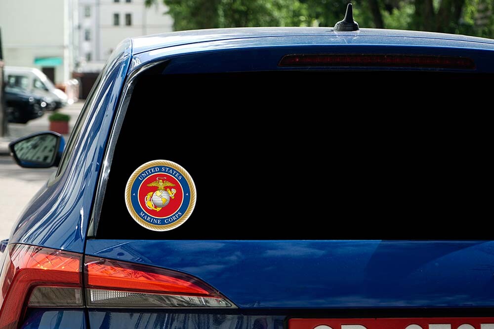 United States Marines Vinyl Decal Sticker for Car Laptop Water Bottle Waterproof