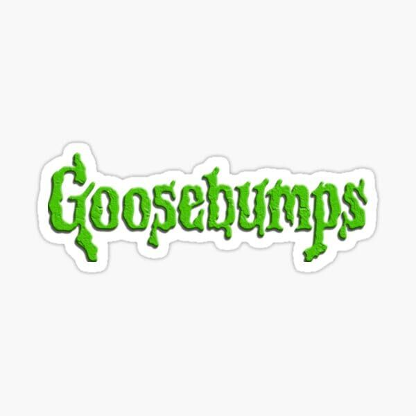 Nostalgic Classic Horror Children Book Series Goose Bumps Vinyl Decal Sticker