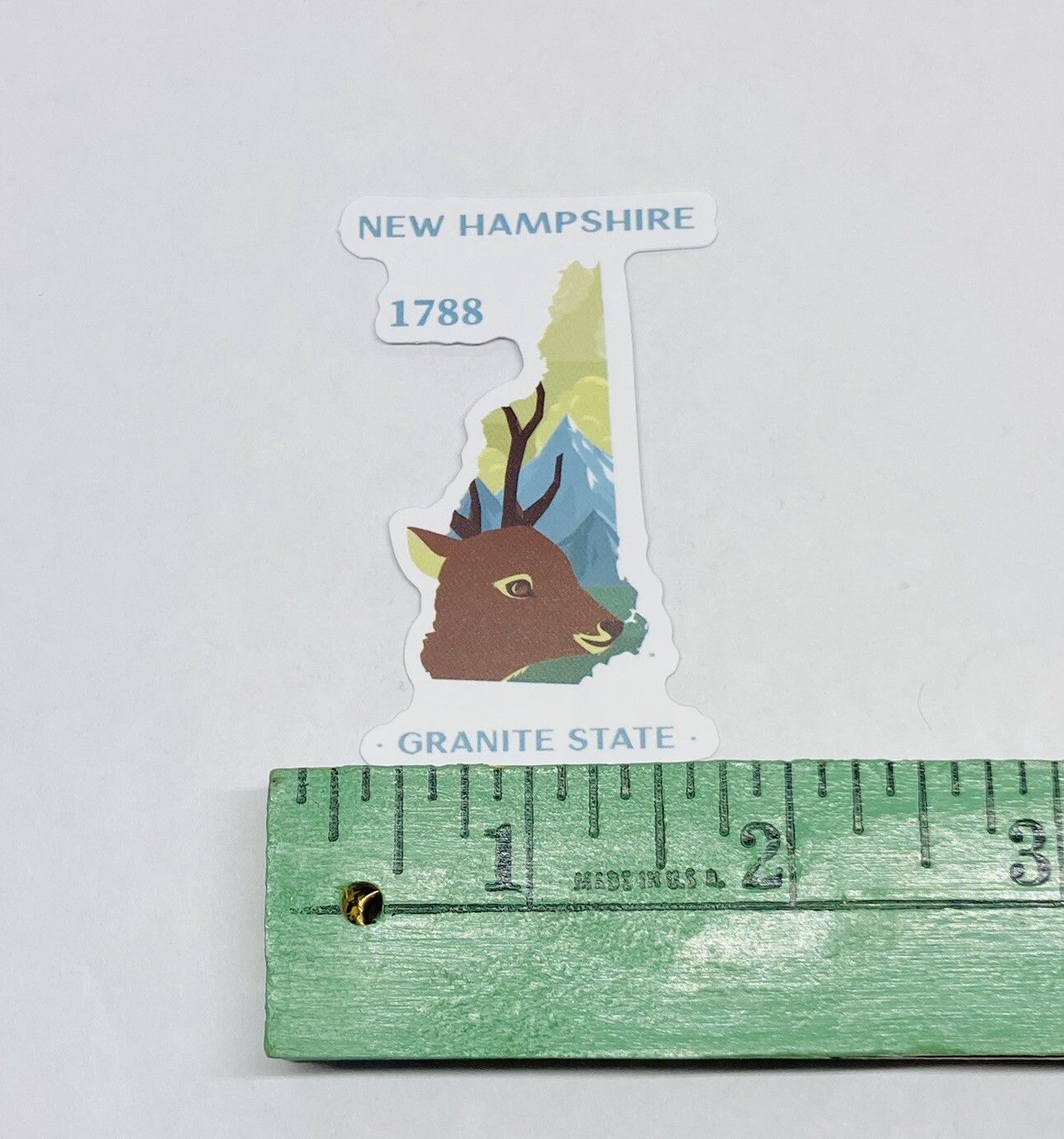 New Hampshire 1788 Granite State Sticker Decal Vinyl USA Travel Souvenirs Tc6
