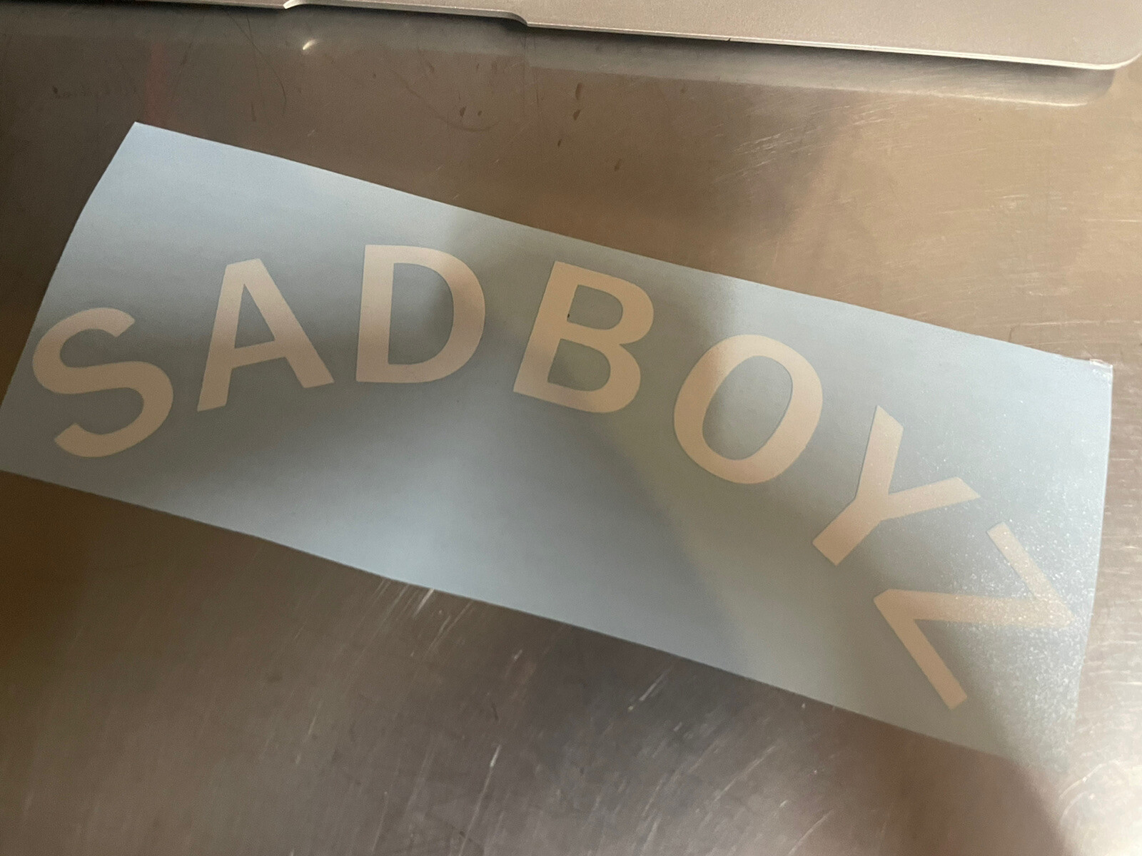 SAD BOYZ arched decals – outdoor and indoor rated – multiple sizes – sad boys