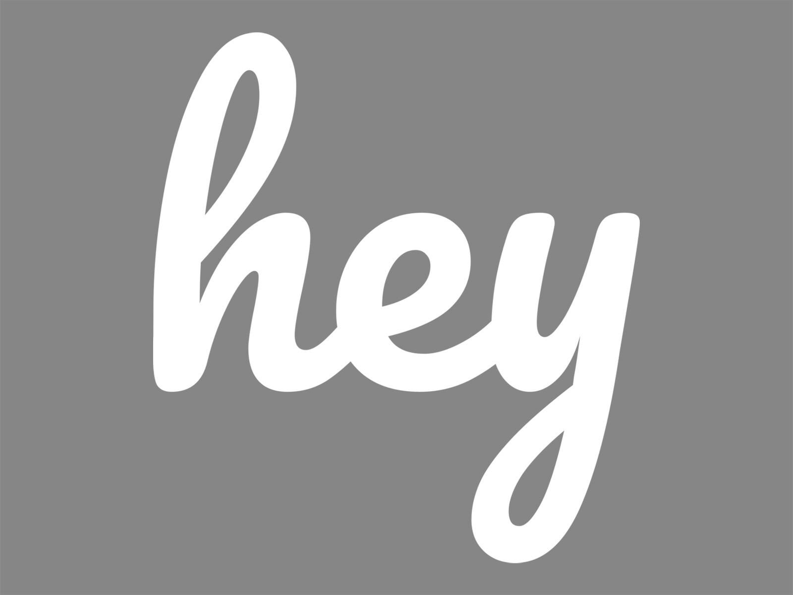 HEY Text Quote Mirror Vinyl Door Decal Waterproof Outdoor Bumper Car Sticker