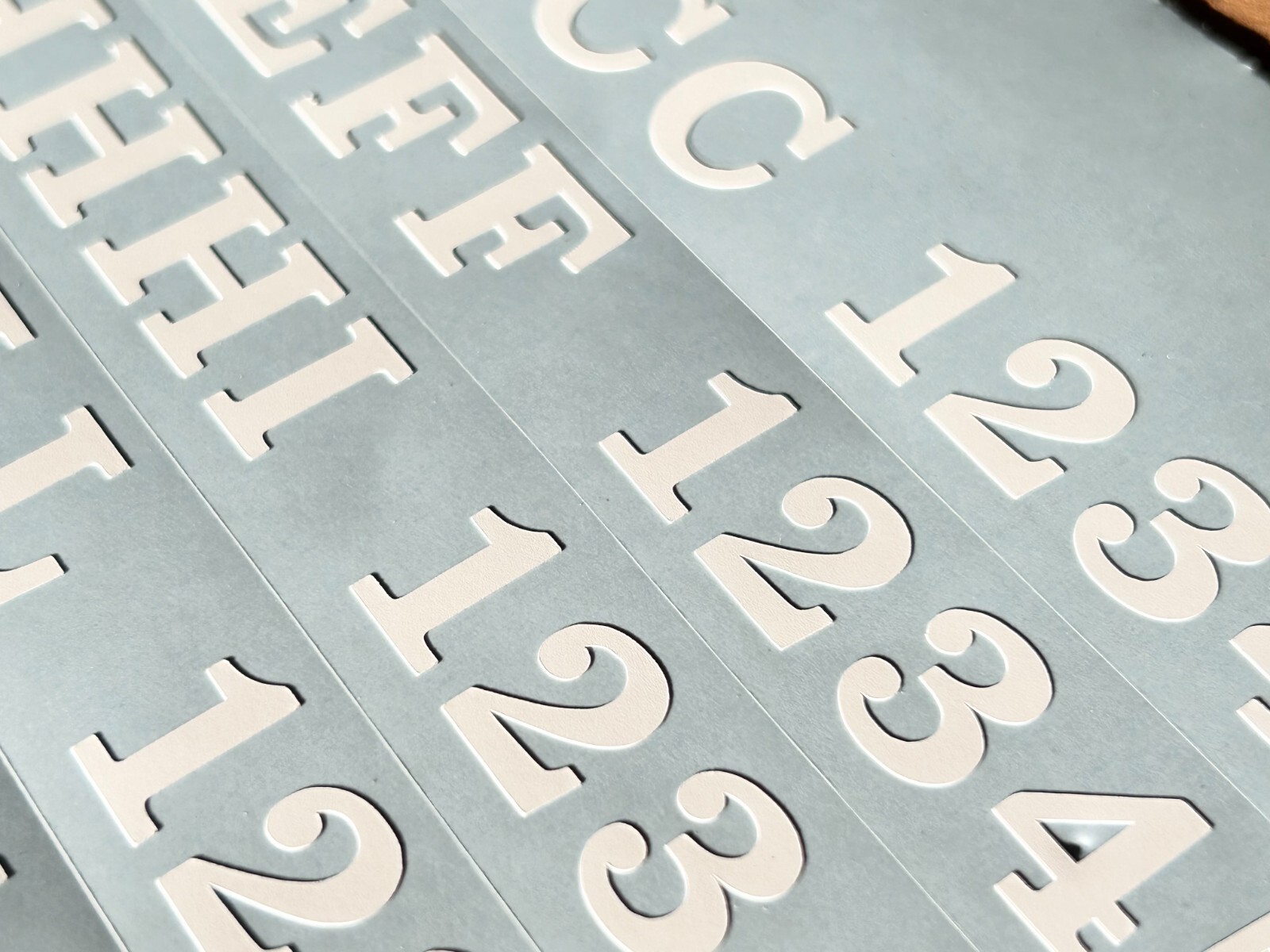 3XAlphabet & 0-10 Vinyl Decal Numbers – A-Z+0-10 Mailbox Address Decal Stickers