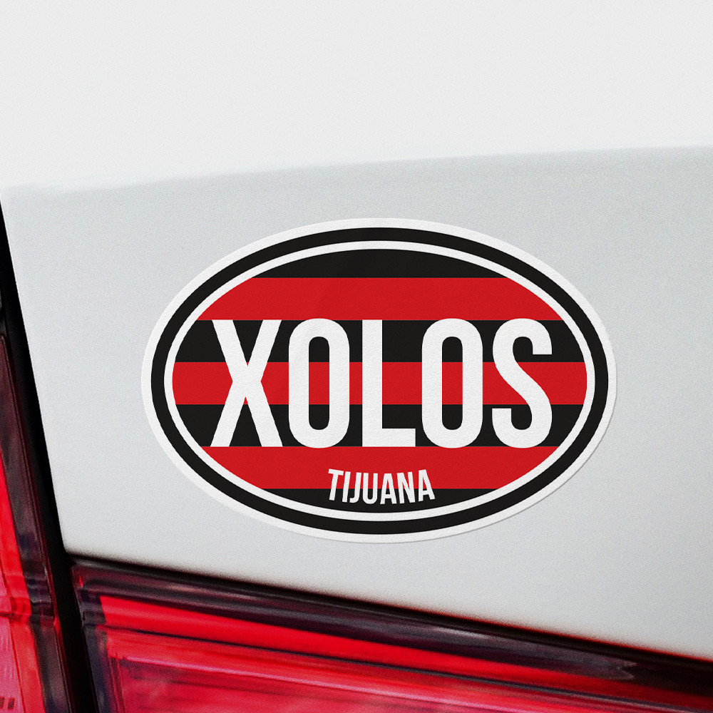(3 Pack) Xolos Tijuana Mexico Sticker Calcomania Vinyl Decal Futbol Liga Soccer
