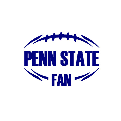 Penn State Fan Decal for Yeti, Car, Truck, Tumbler, Water Bottle