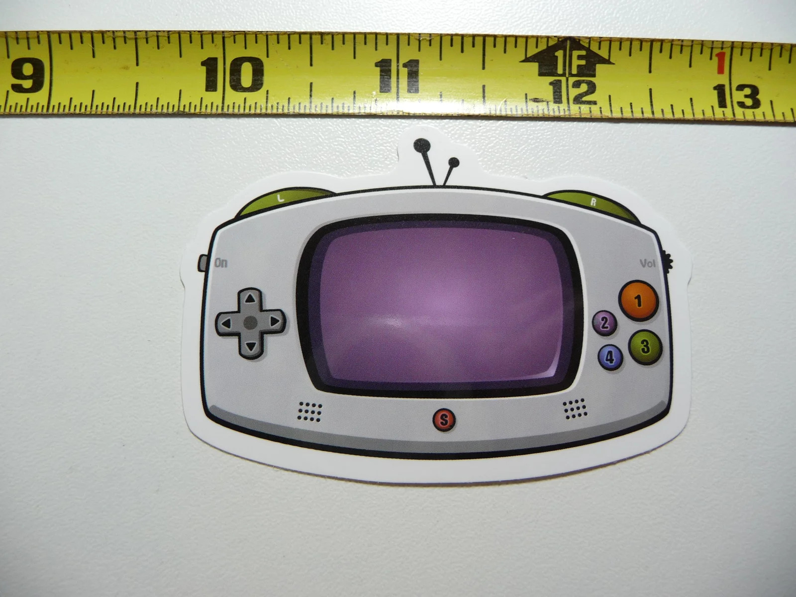 OLD SCHOOL VIDEO GAME CONTROLLER SMALL STICKER DECAL 80S 90S RETRO 1980S 1990S