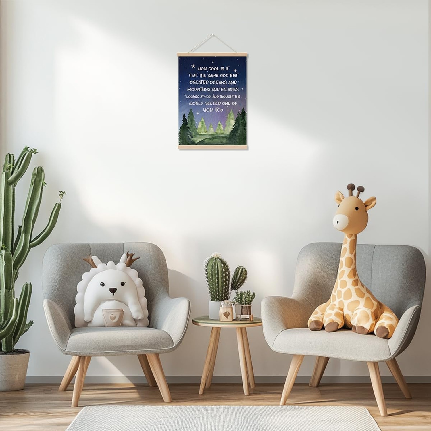 Same God Creation Wall Decor, Mountain Wall Art for Nursery Toddler Boy Room …