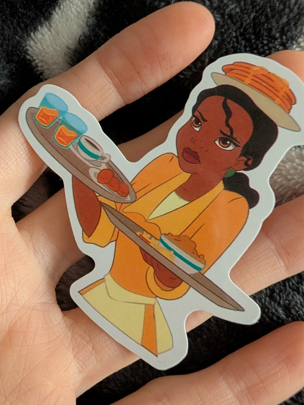 Disney, Princess and the Frog, Sticker, Tiana, Princess