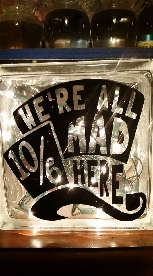 DEER FAMILY EST DATE CUSTOM MADE VINYL DIE CUT DECAL FOR 8" GLASS CRAFT BLOCK