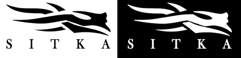 SITKA [LARGE] VINYL DECAL STICKER – 7" OR 11.5" – HUNTING OUTDOOR GEAR TACTICAL