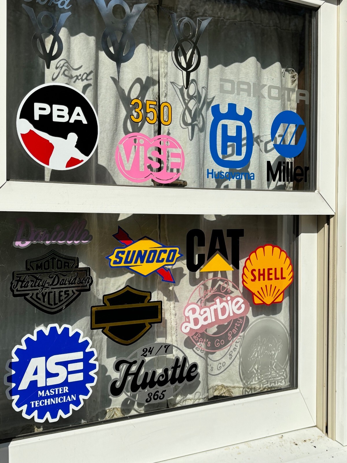 TWO Corvette Vinyl Decals MANY Size & Color Options Buy 2, Get 1 FREE