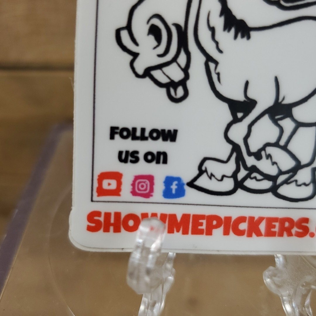 Show Me Pickers Missouri Mule Donkey Sticker 2.75" X 2.5"