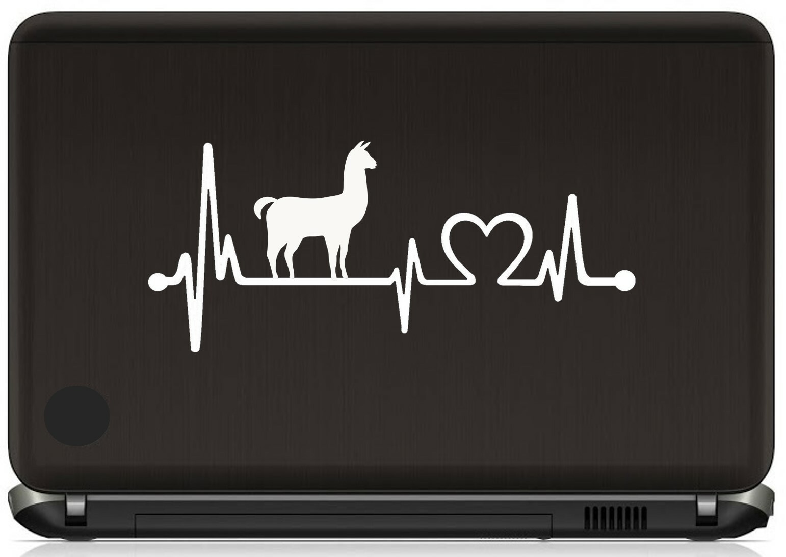 Llama Heartbeat Decal Sticker for Car Window Drama No Prob llama Probllama BG415