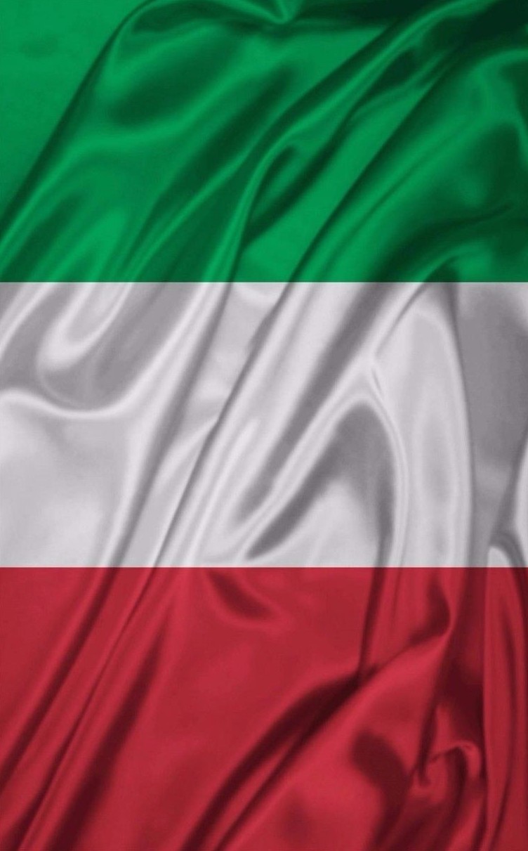 Italian waving Flag Cornhole Board Printed 3M Vinyl Wrap Single or Set