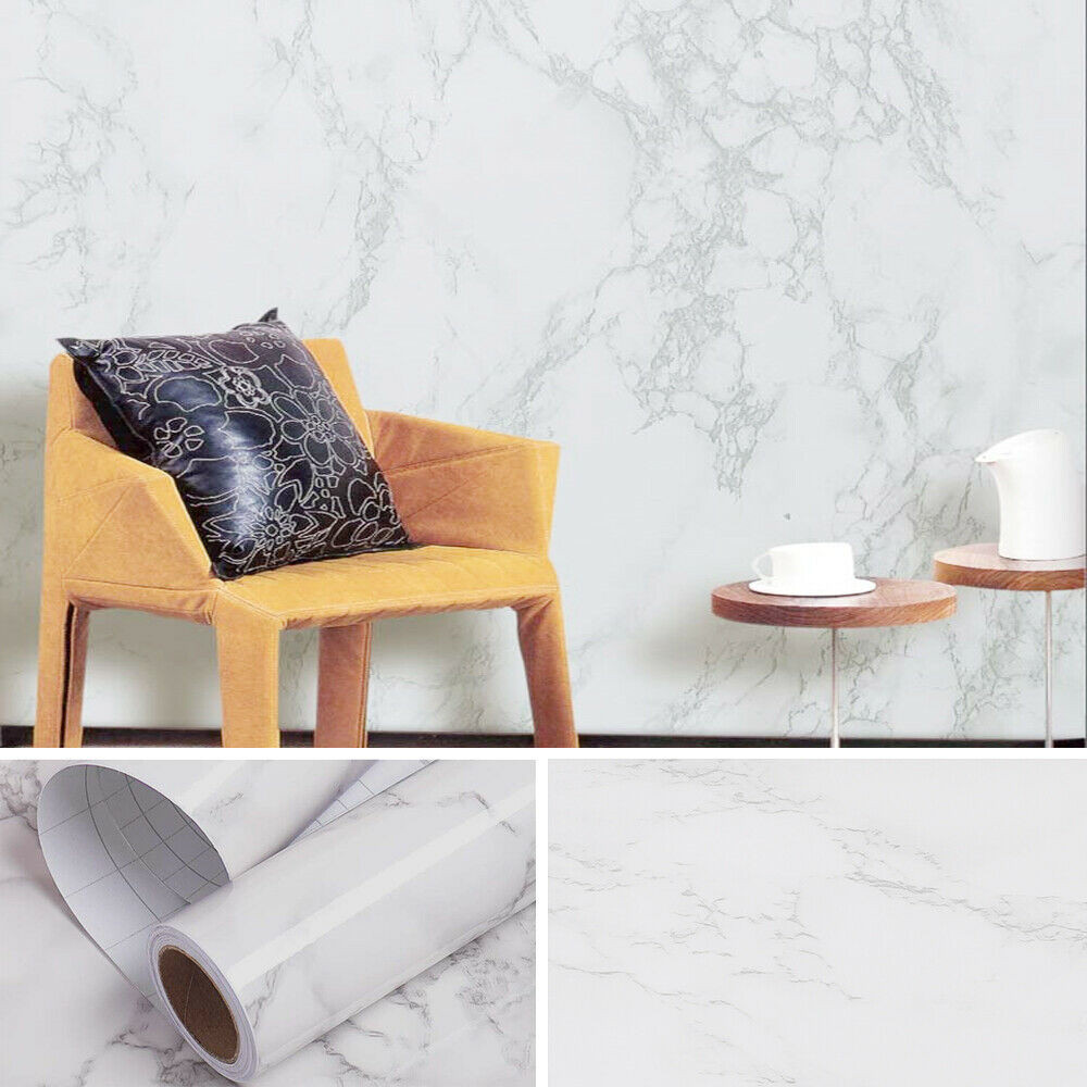 Marble Contact Vinyl Paper Self Adhesive Peel Stick Wallpaper Kitchen Countertop