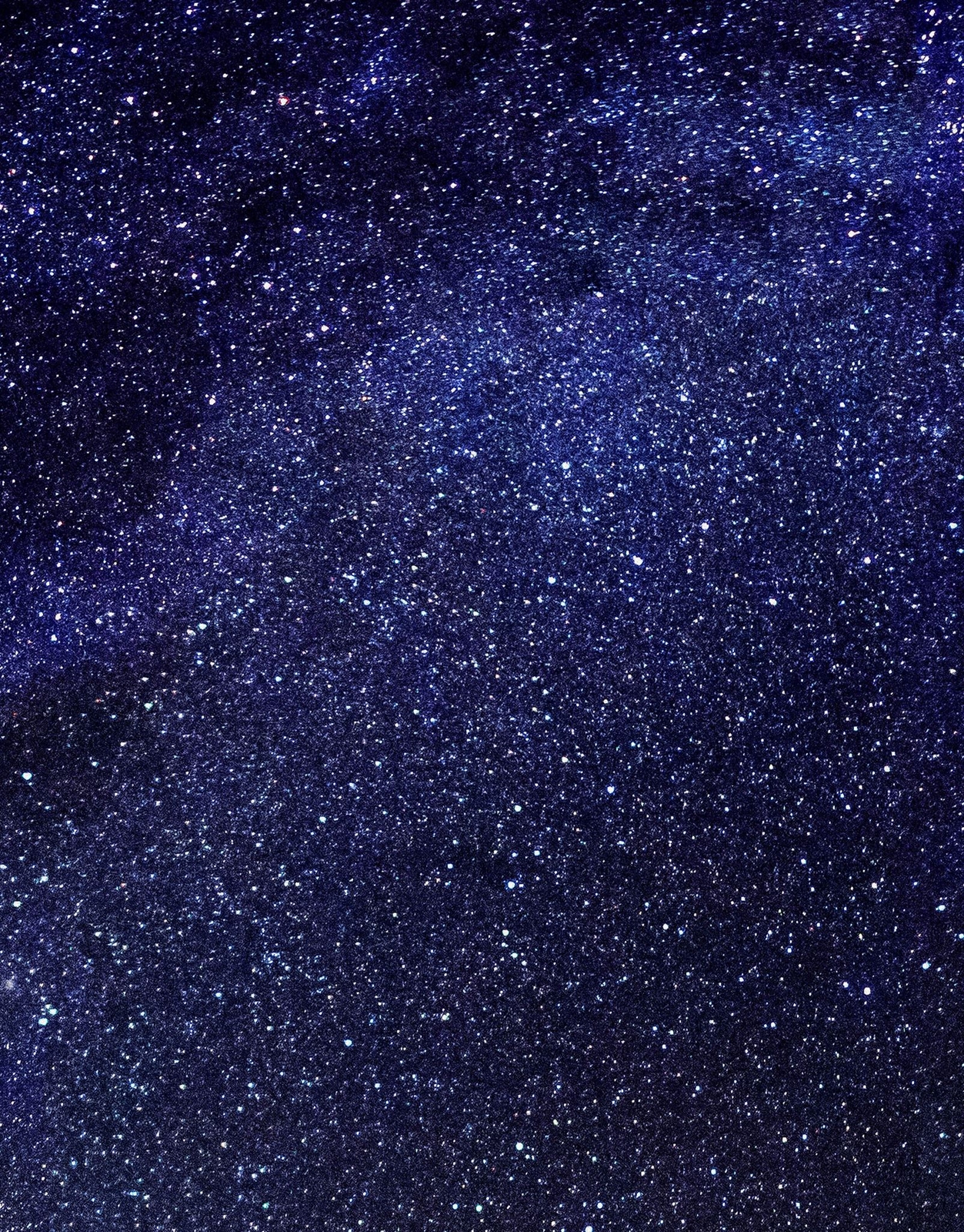 Milky Way Galaxy Stars Wall Mural. Starry Night Over Devils Tower National Monum