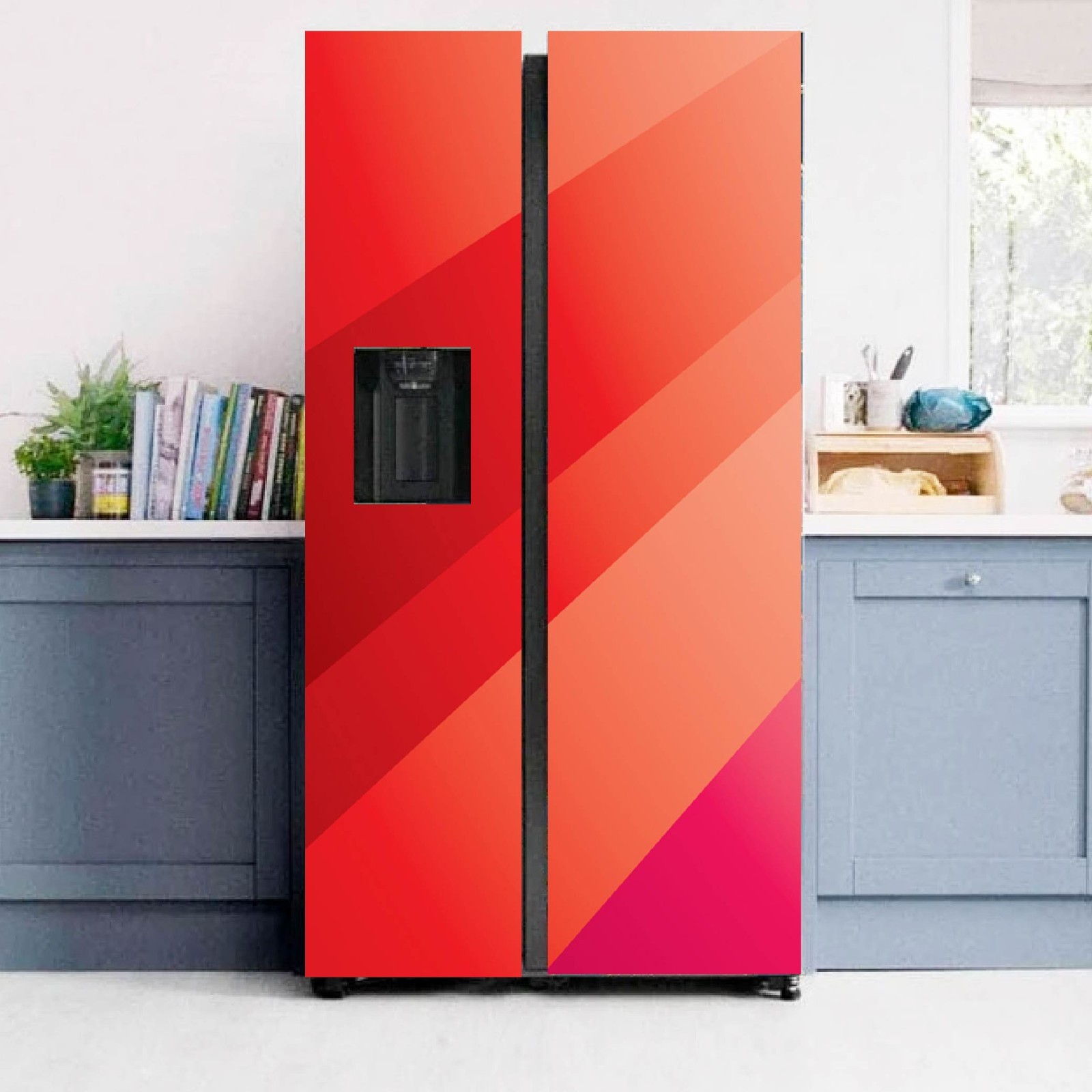 Fridge Wrap Cover Waterproof Appliance Vinyl