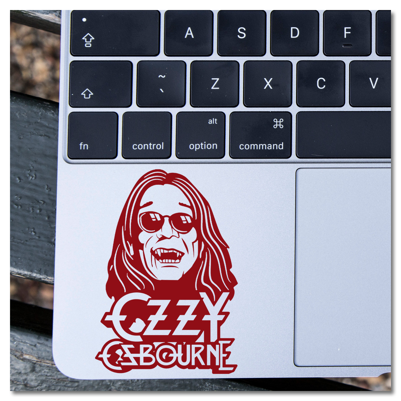 6" Ozzy Osbourne Name & Face Vinyl Decal Sticker