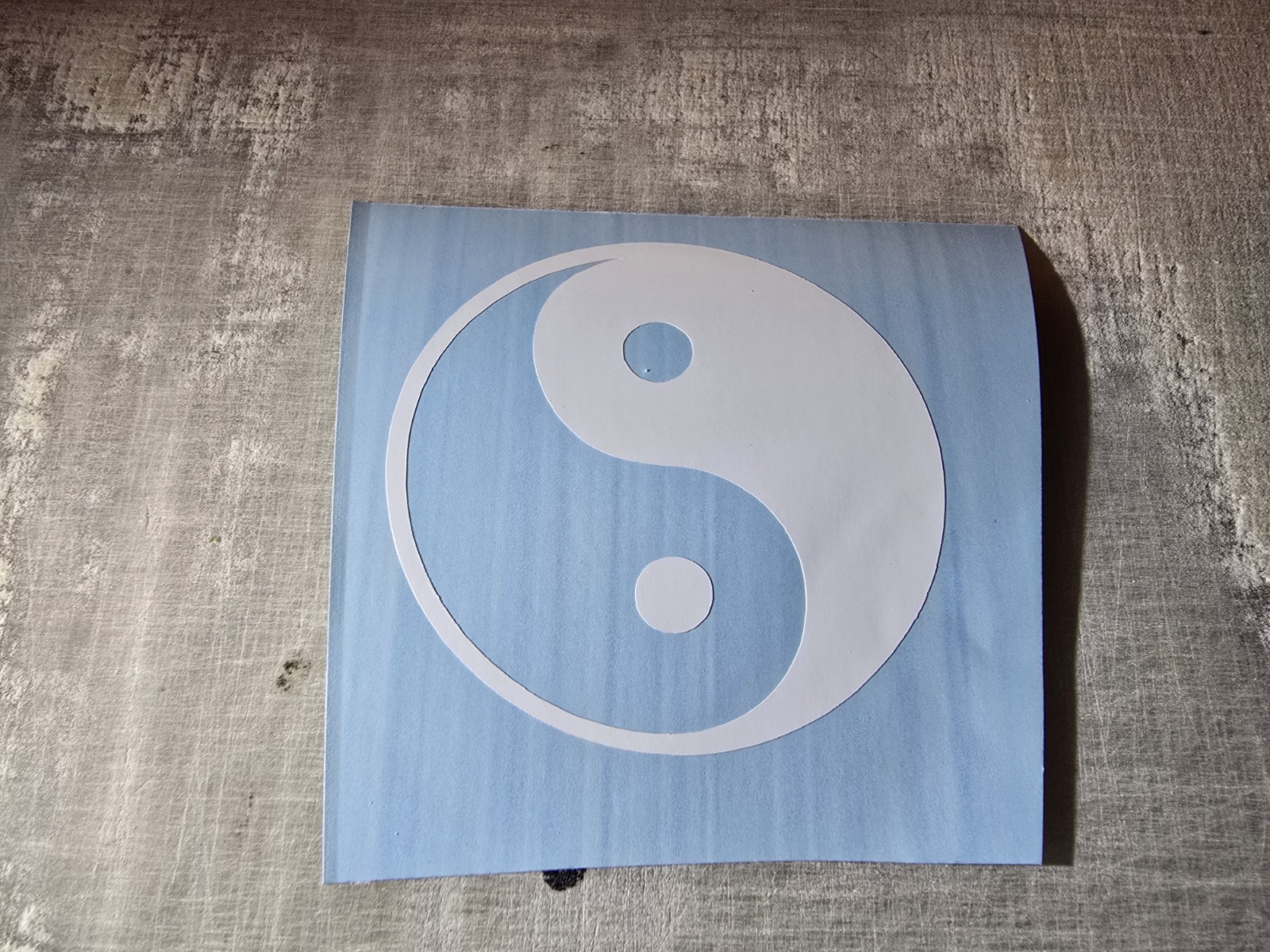 Yin Yang Sticker Vinyl Decal Taijitu Chinese Symbol Ying Yan Car Window Wall 2.0