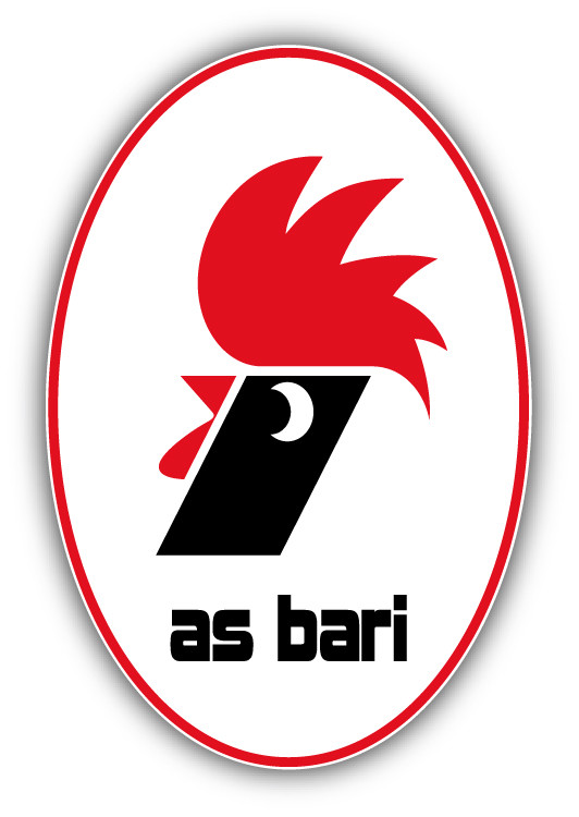 A.S Bari FC Italy Soccer Football Car Bumper Sticker Decal 3" x 5"