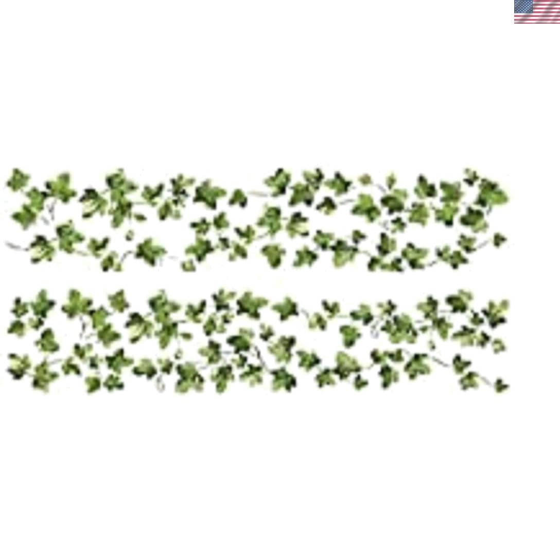 Green Ivy Vine Peel and Stick Wall Decals – Renters Friendly Decor Solution