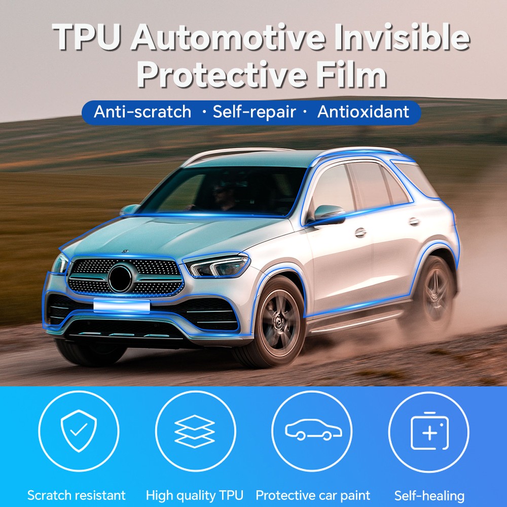 For Benz GLE W167 Luxury 2024-2025 Full Car Precut Paint Protection Film Clear