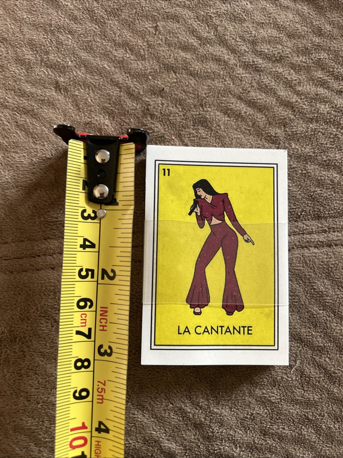 30 SELENA LA CANTANTE MEXICAN BINGO LOTERIA CARD Stickers 3×2 Inch