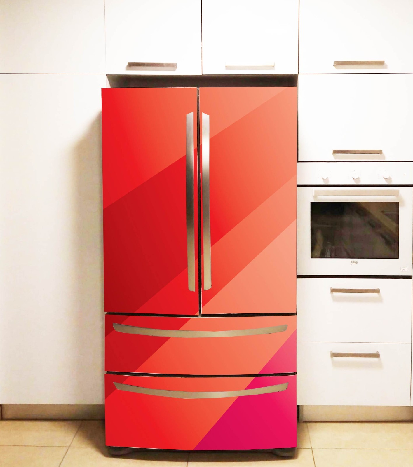 Fridge Wrap Cover Waterproof Appliance Vinyl
