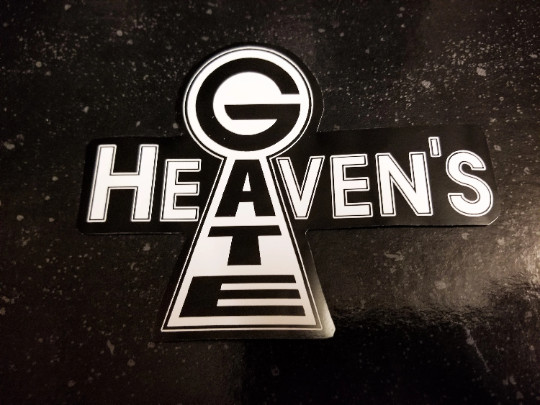 ♆ Heaven's Gate Cult 5 x 4" Waterproof Vinyl Sticker [💪 HQ Durability!] Nike