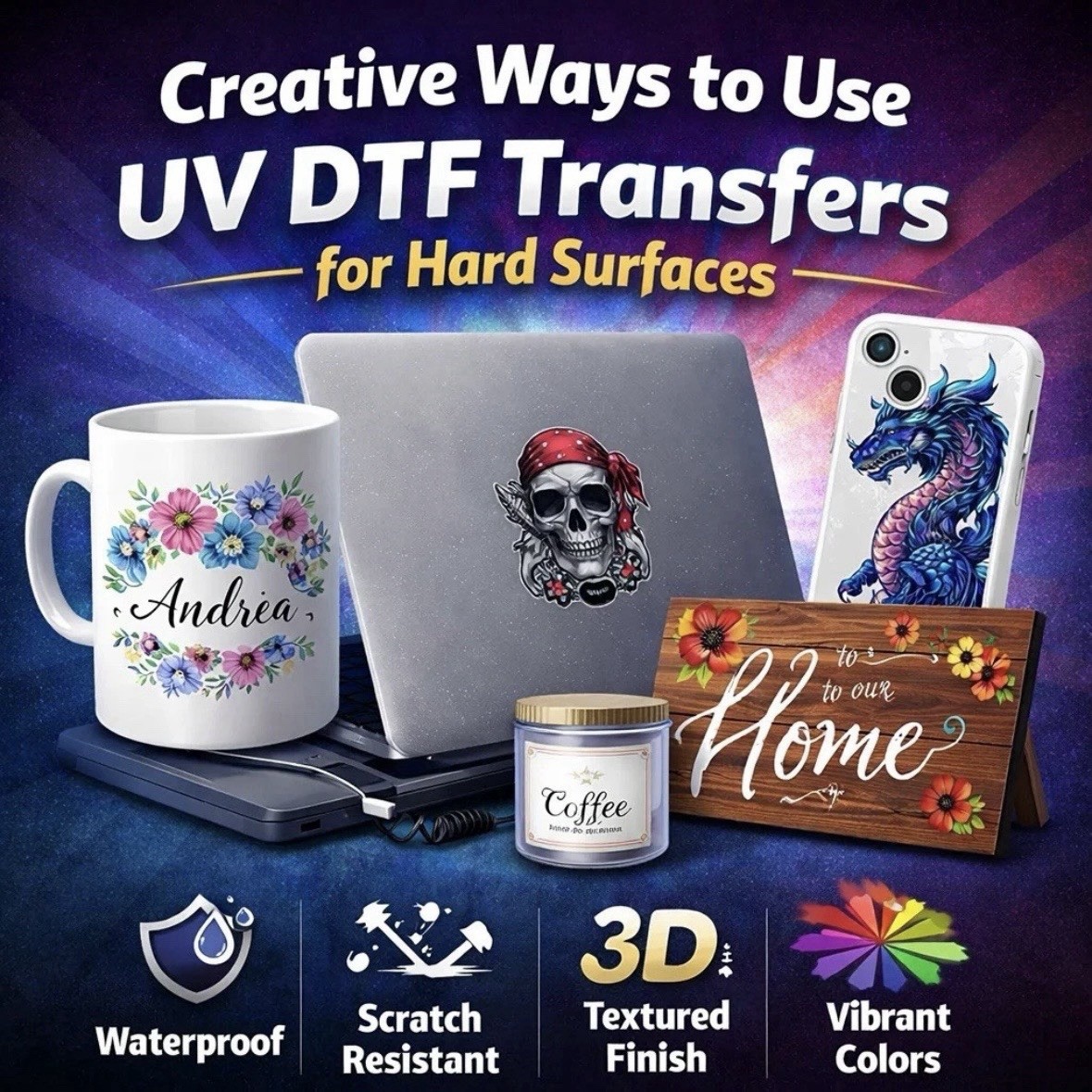 1 x Tamagotchi UV DTF Transfer Sticker Wrap DIY Mug ⭐️4×5 Inches 5014