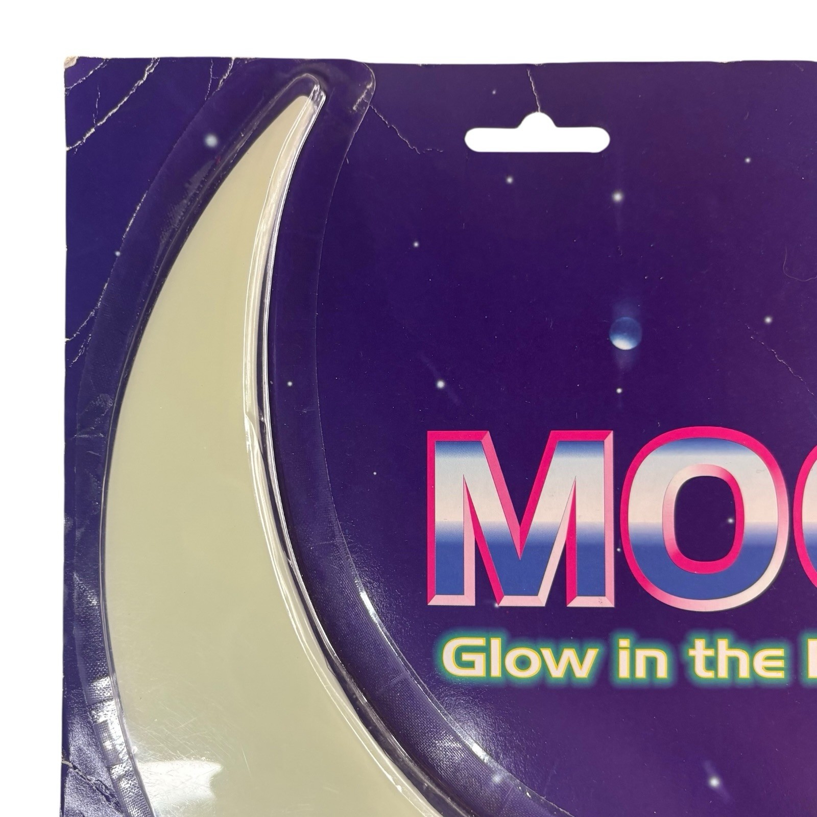 SEALED Vintage "Moon Glow in the Dark" Space Star Bedroom Large Size Y2K 90s NOS