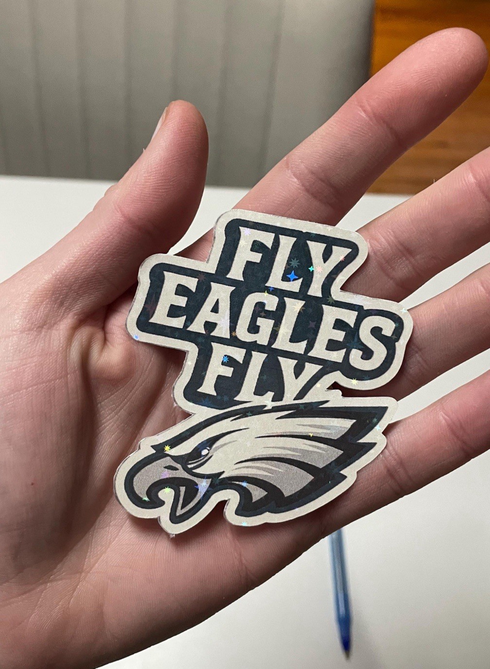 fly eagles fly decorative sticker for laptops phones walls
