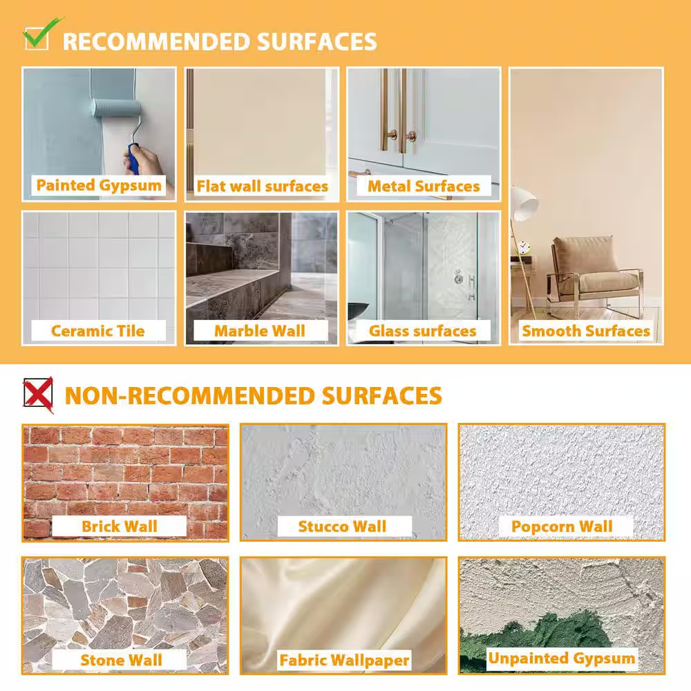 Jeedeson Peel Stick Wall Tile 12in Marble White Silver Kitchen Backsplash 10pack