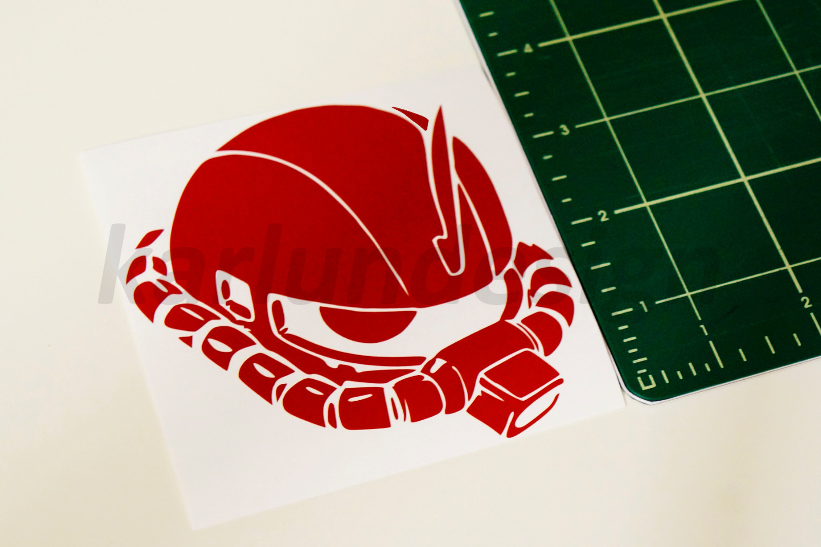 GUNDAM ZAKU Head Vinyl Decal Sticker manga anime car window wall decal