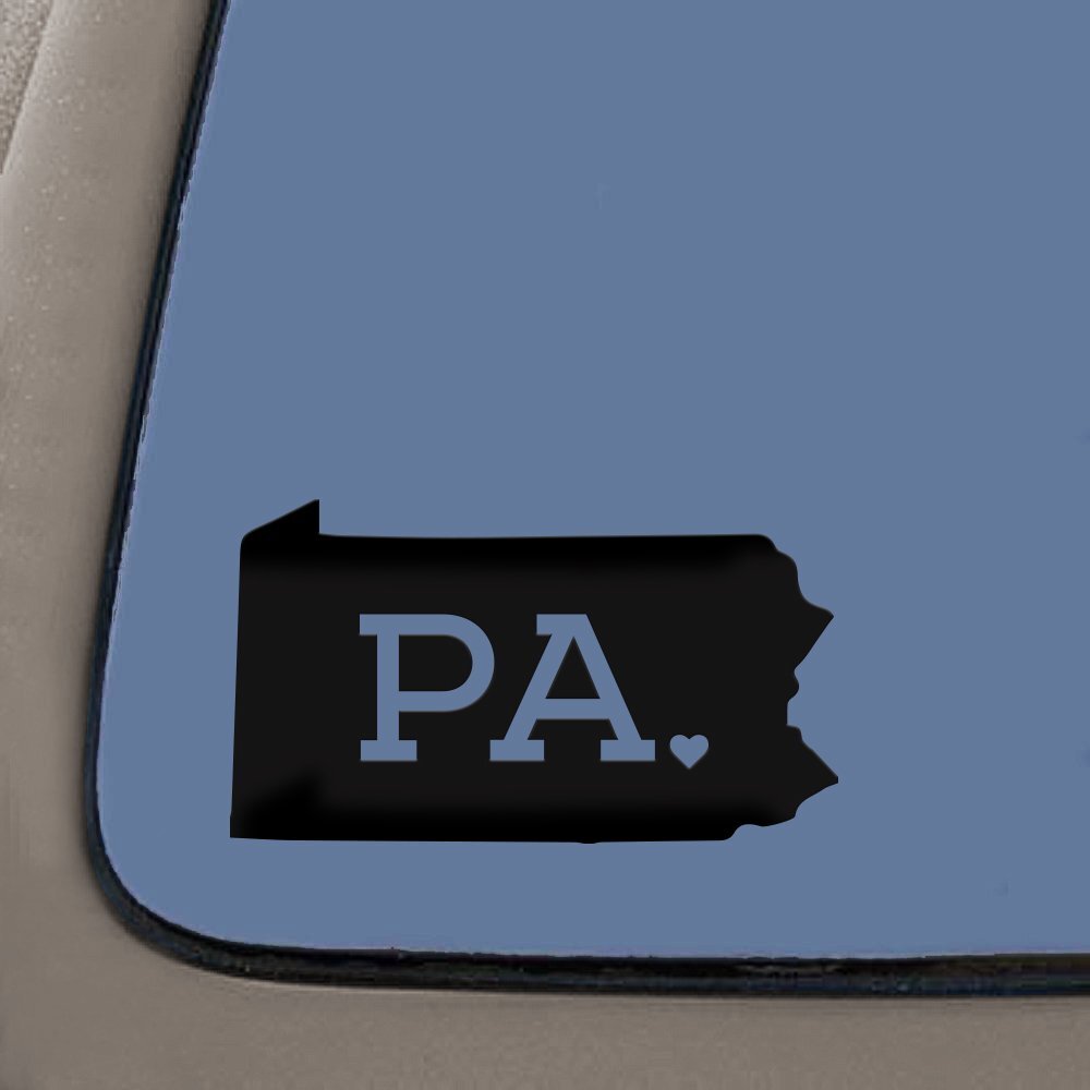 CMI DD987 Pennsylvania with State Abbreviation Decal Sticker | 5.5-Inches by