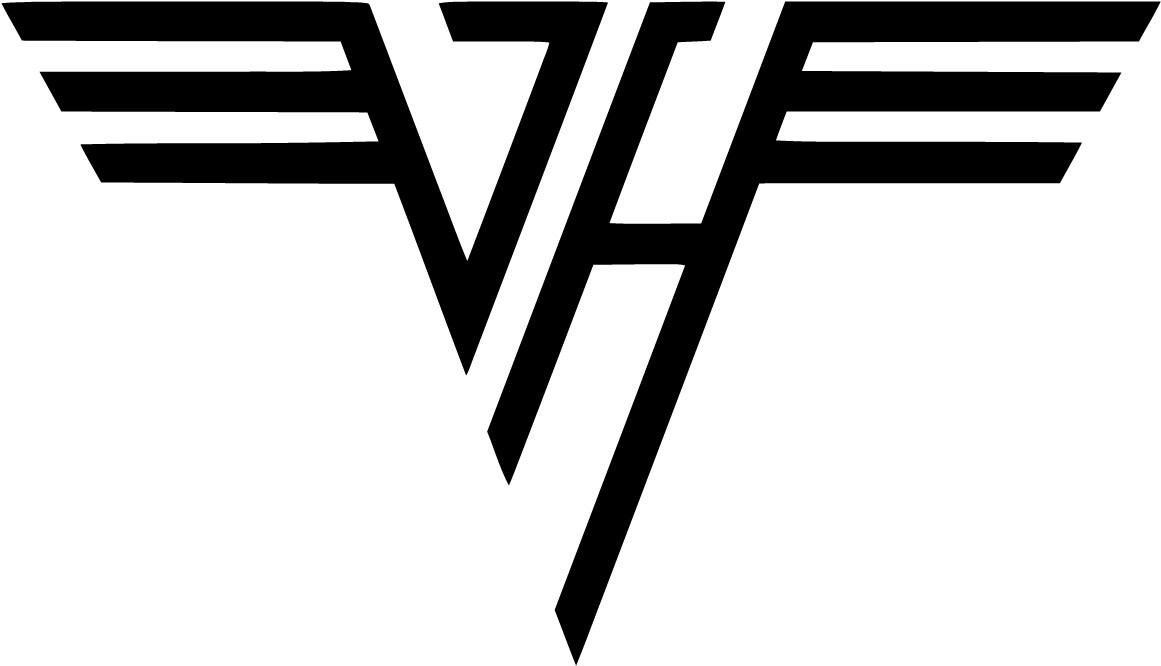 Van Halen Logo Vinyl Decal Sticker Car Window Bumper Laptop Rock Music Band